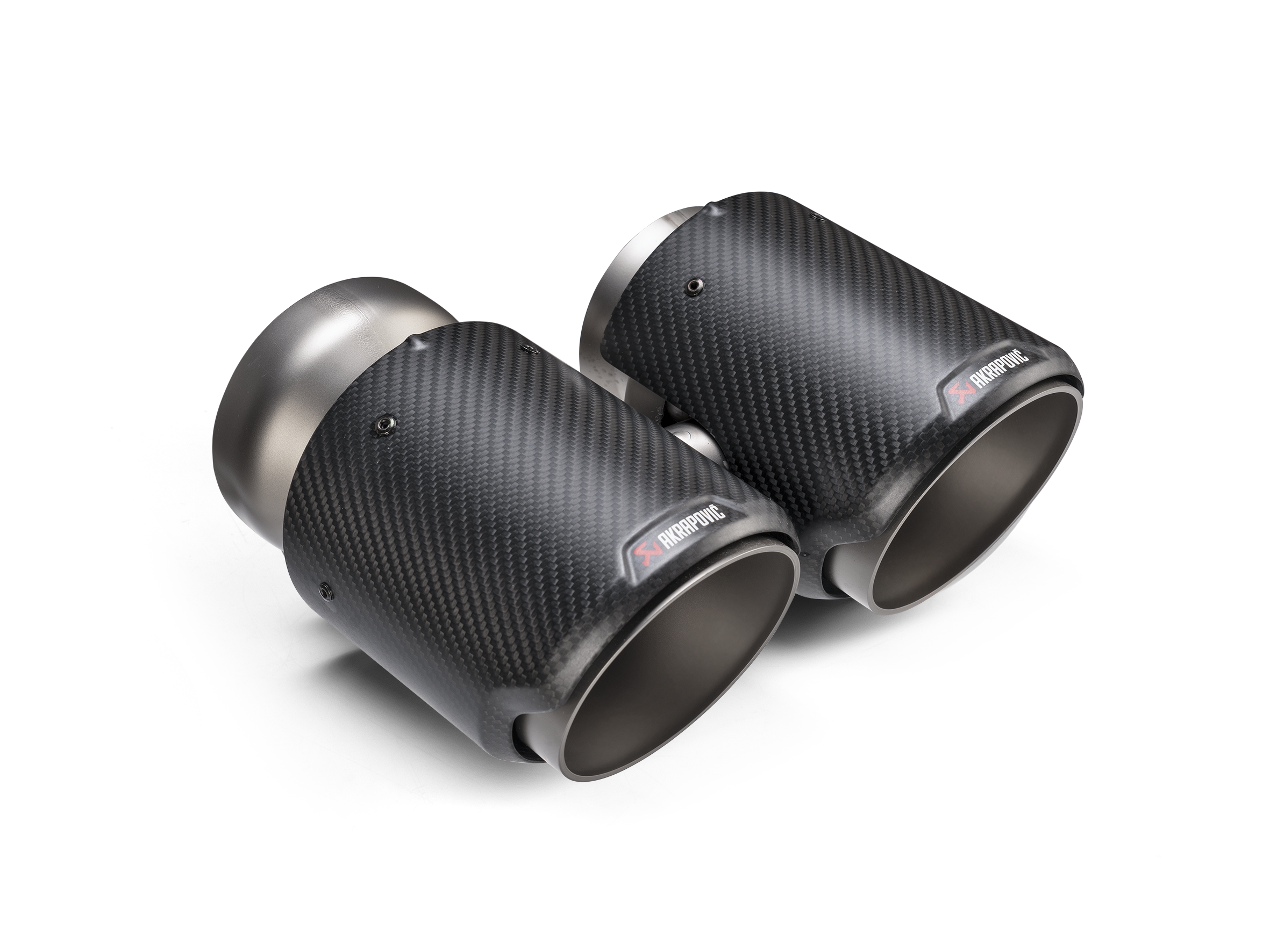 Akrapovic 2021+ BMW M3 (G80)/M4 (G82) Tail Pipe Set (Classic Carbon Design)