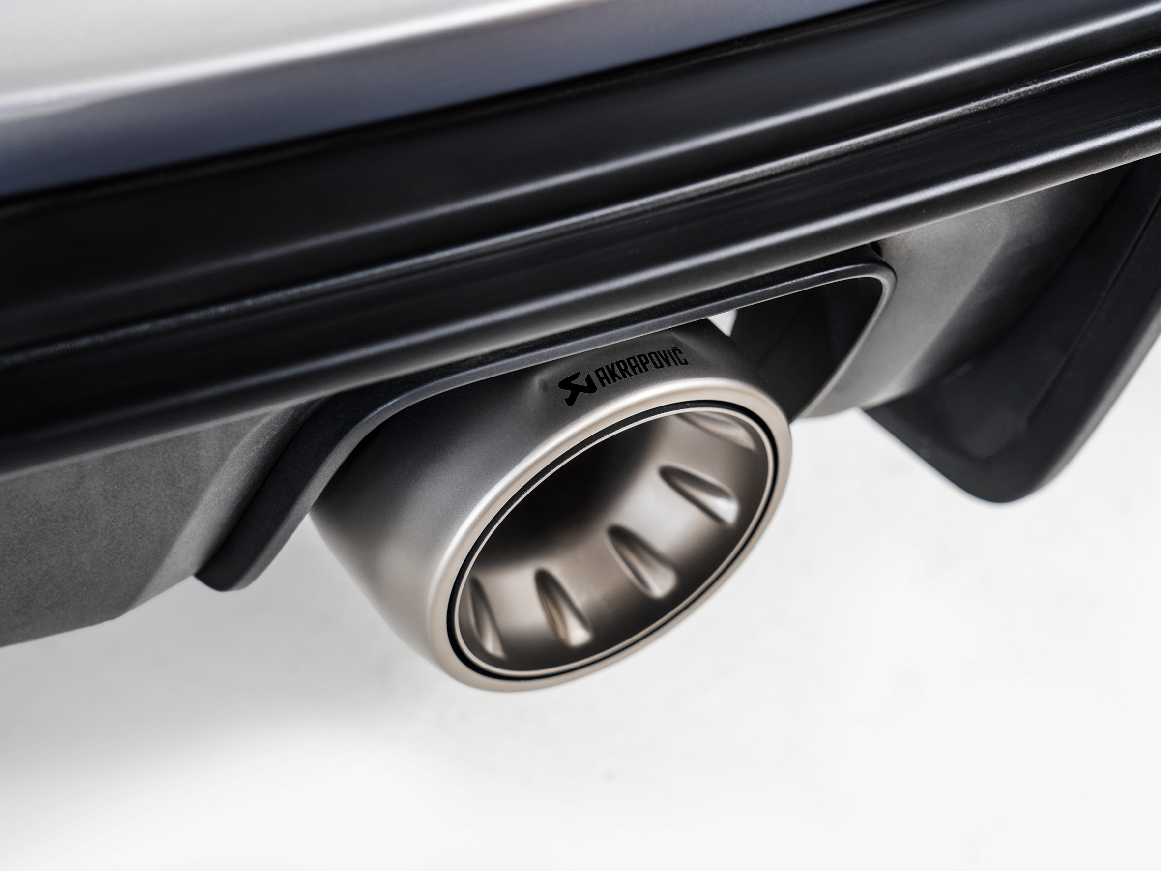Akrapovic 2020+ Porsche Cayman GT4 (718) Tail Pipe Set (Titanium)