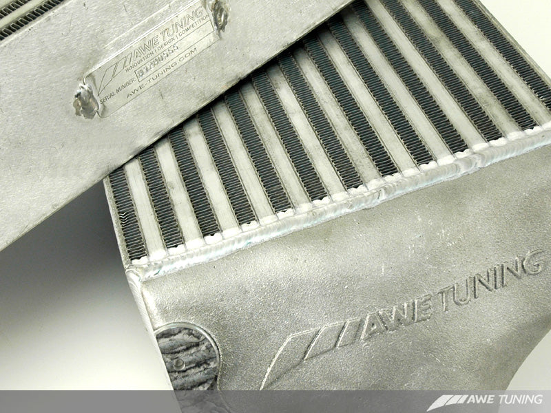 AWE Tuning 997TT/GT2 Performance Intercoolers - Black Hoses 4510-11046
