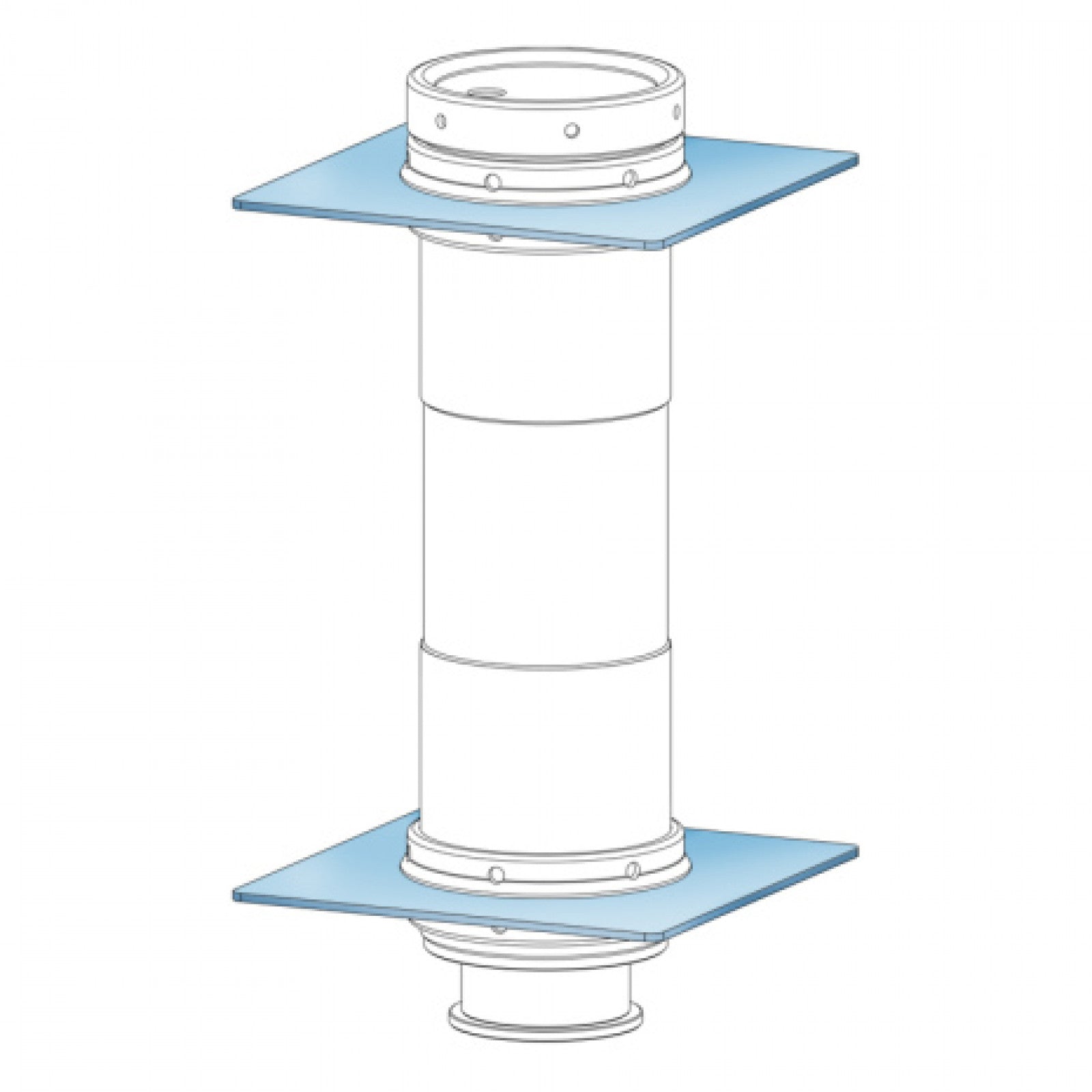 Nuke Performance Steel Mounting Plate for Air Jack 90 C