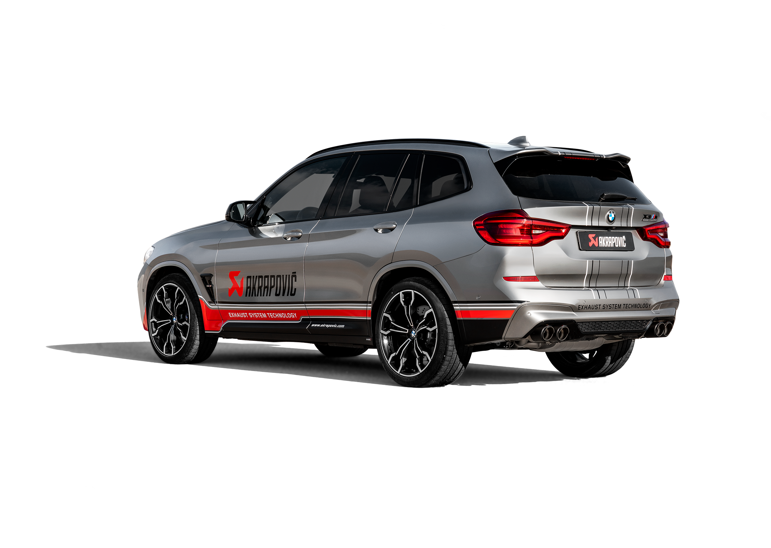 Akrapovic 19-20 BMW X3 M (F97) Slip-On Line (Titanium) w/Carbon Tips