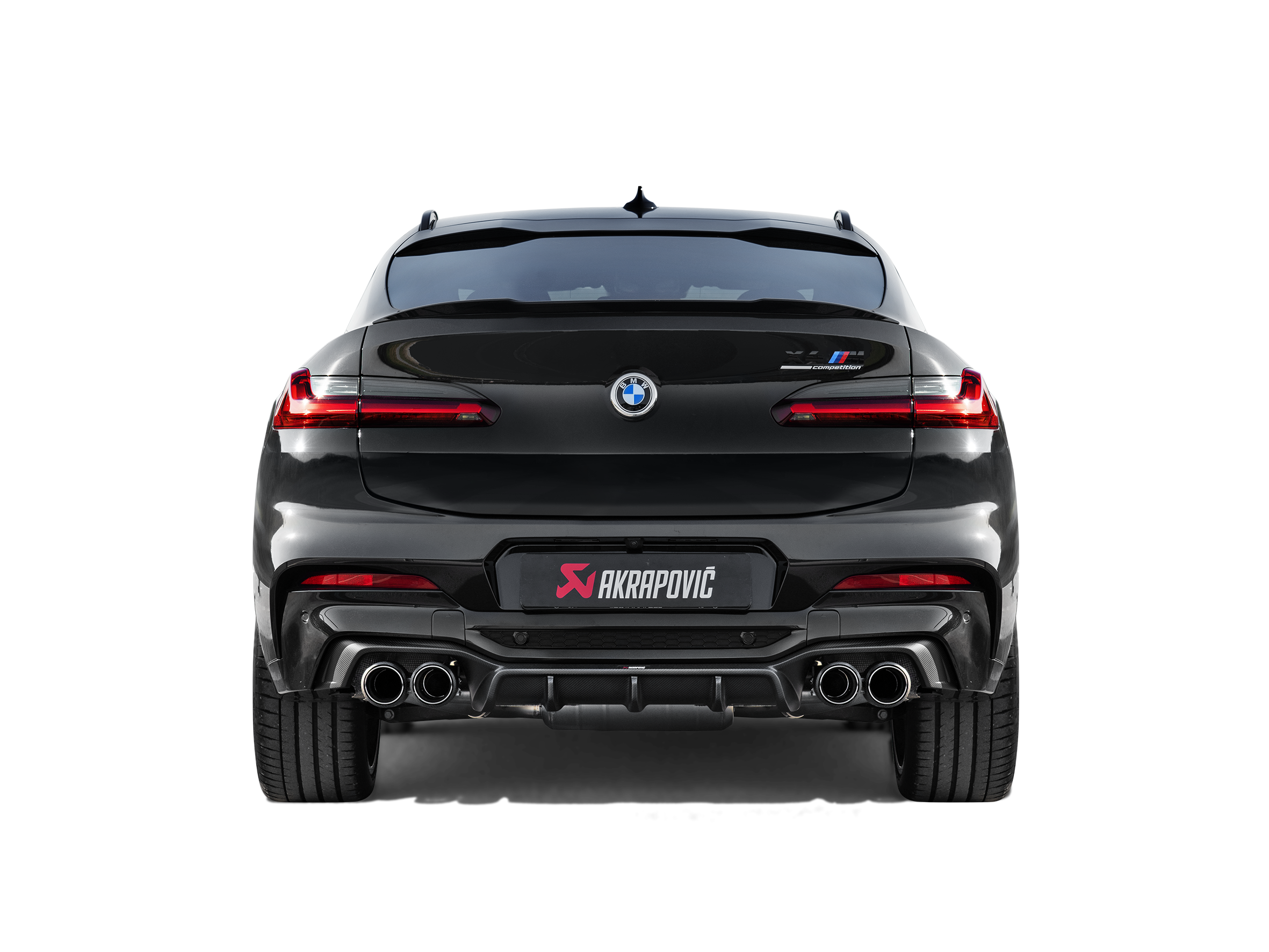 Akrapovic 2022+ BMW X4 M / X4 M Competition (F98) Slip-On Line (Titanium) (Req. Tips)