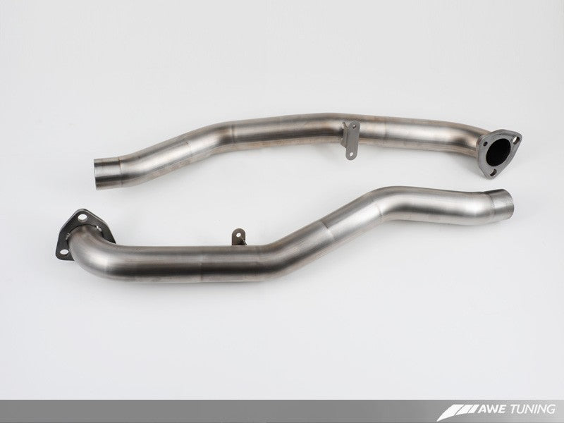 AWE Tuning Porsche 997.2 Performance Cross Over Pipes 3010-11010