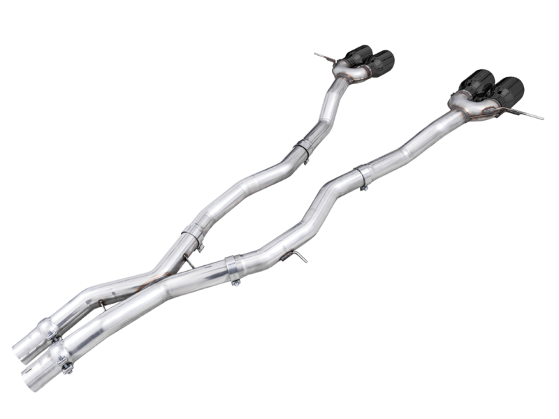 AWE Track Edition Catback Exhaust for BMW G8X M3/M4 - Diamond Black Tips 3020-42482