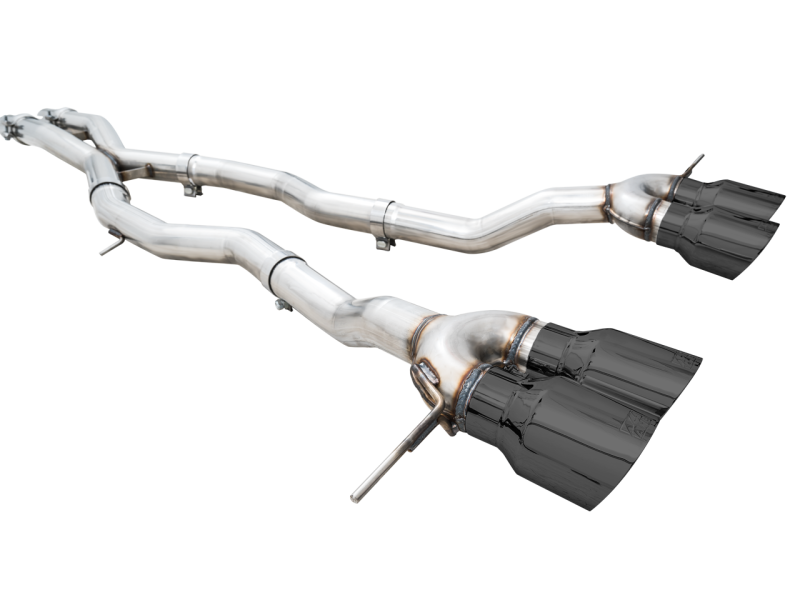 AWE Track Edition Catback Exhaust for BMW G8X M3/M4 - Diamond Black Tips 3020-42482