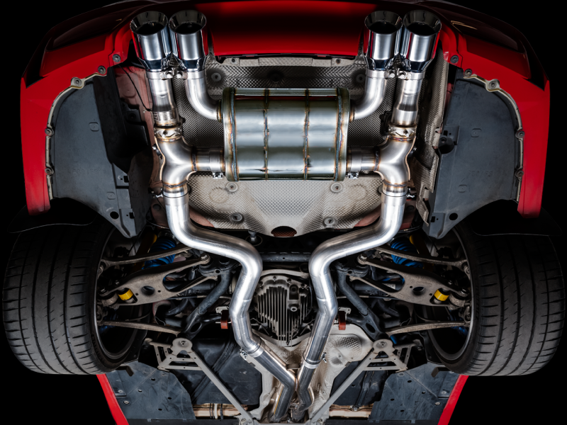 AWE Tuning BMW F8X M3/M4 SwitchPath Catback Exhaust - Chrome Silver Tips 3025-42070