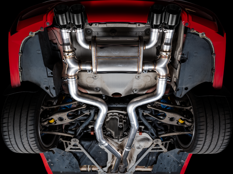 AWE Tuning BMW F8X M3/M4 SwitchPath Catback Exhaust - Diamond Black Tips 3025-43074