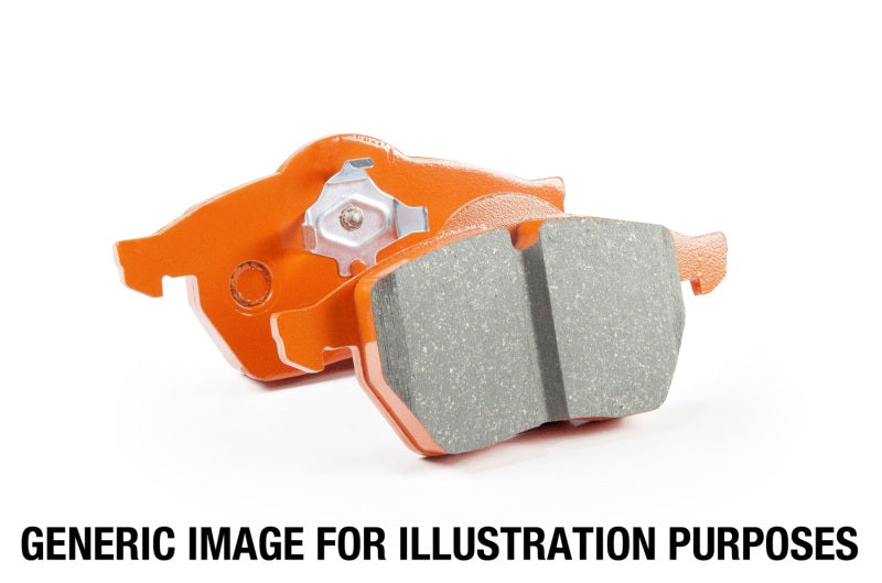 EBC 2018+ Porsche Cayenne (3rd Gen) 3.0L Turbo Orangestuff Rear Brake Pads