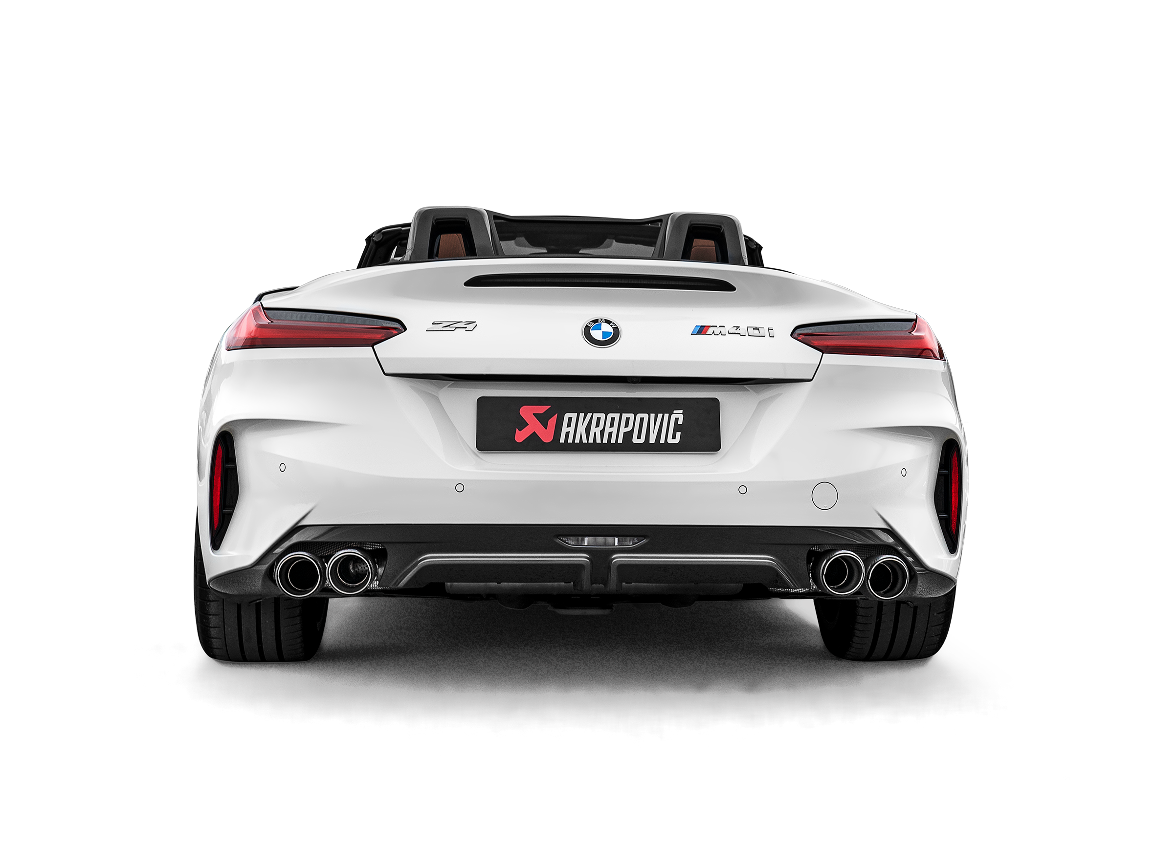 Akrapovic 2019 BMW Z4 M40i (G29) Slip-On Line (Titanium) w/Carbon Fiber Tips
