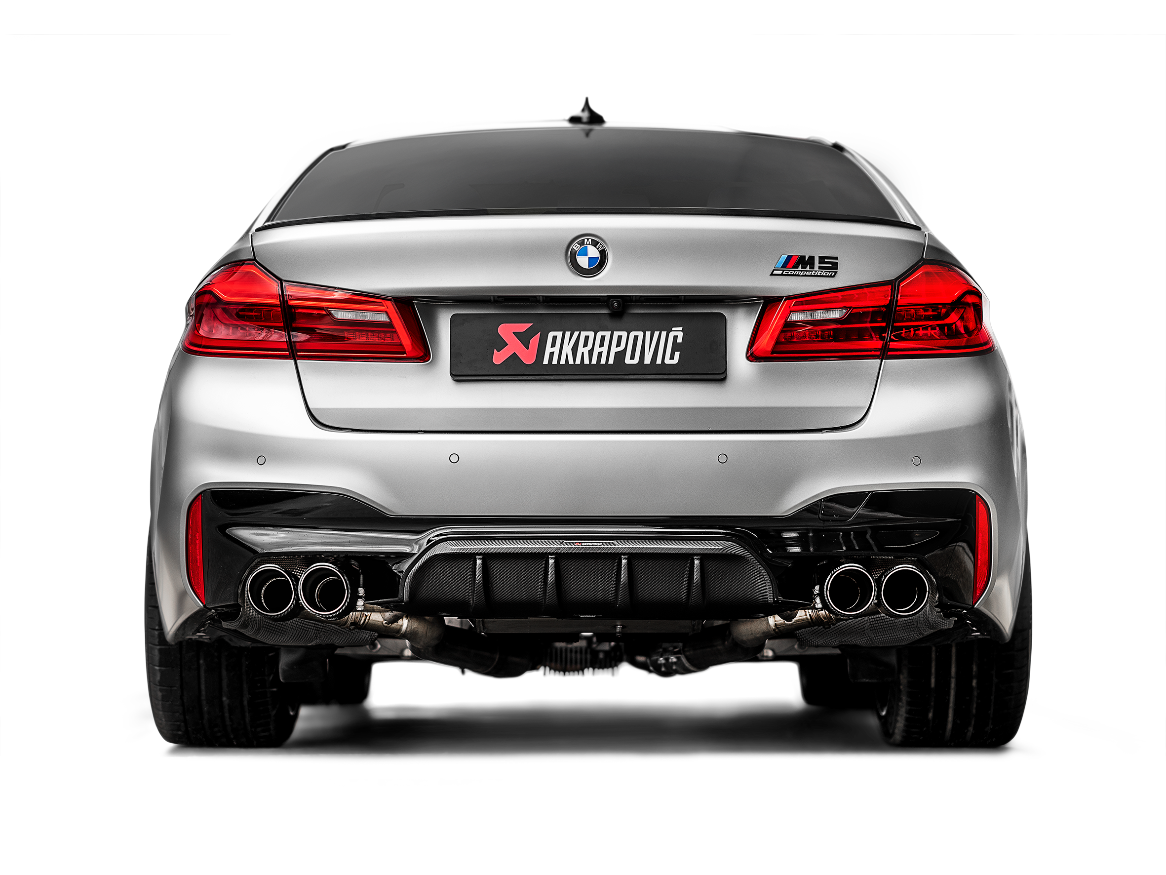 Akrapovic BMW M5/M5 Competition (F90) Slip-On Line (Titanium) (Req. Tips)