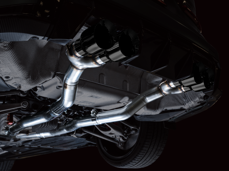 AWE Track Edition Catback Exhaust for BMW G8X M3/M4 - Diamond Black Tips 3020-42482