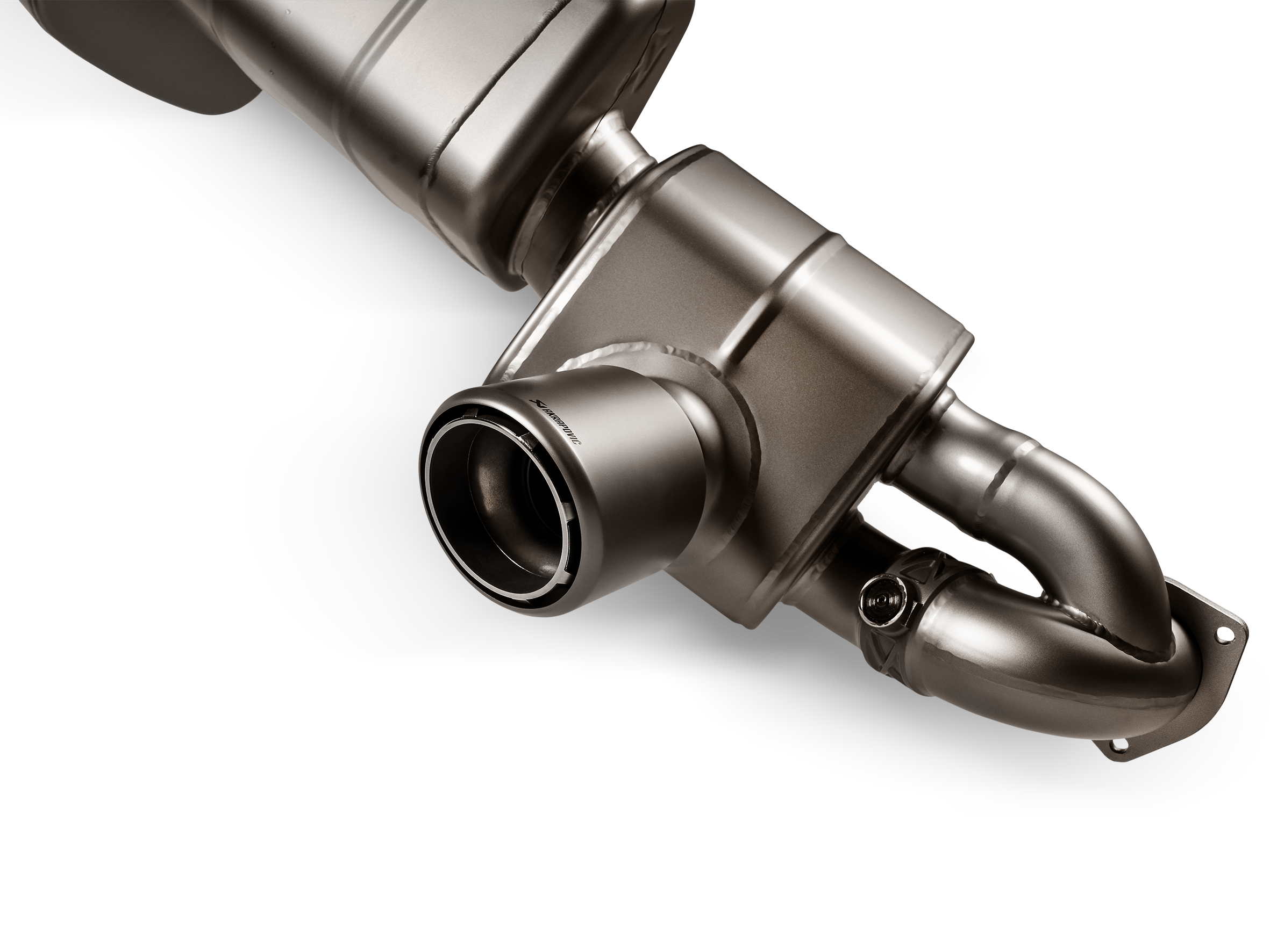 Akrapovic 2022+ Porsche 718 Cayman GT4 RS Slip-On Race Line (Titanium) S-PO/TI/24
