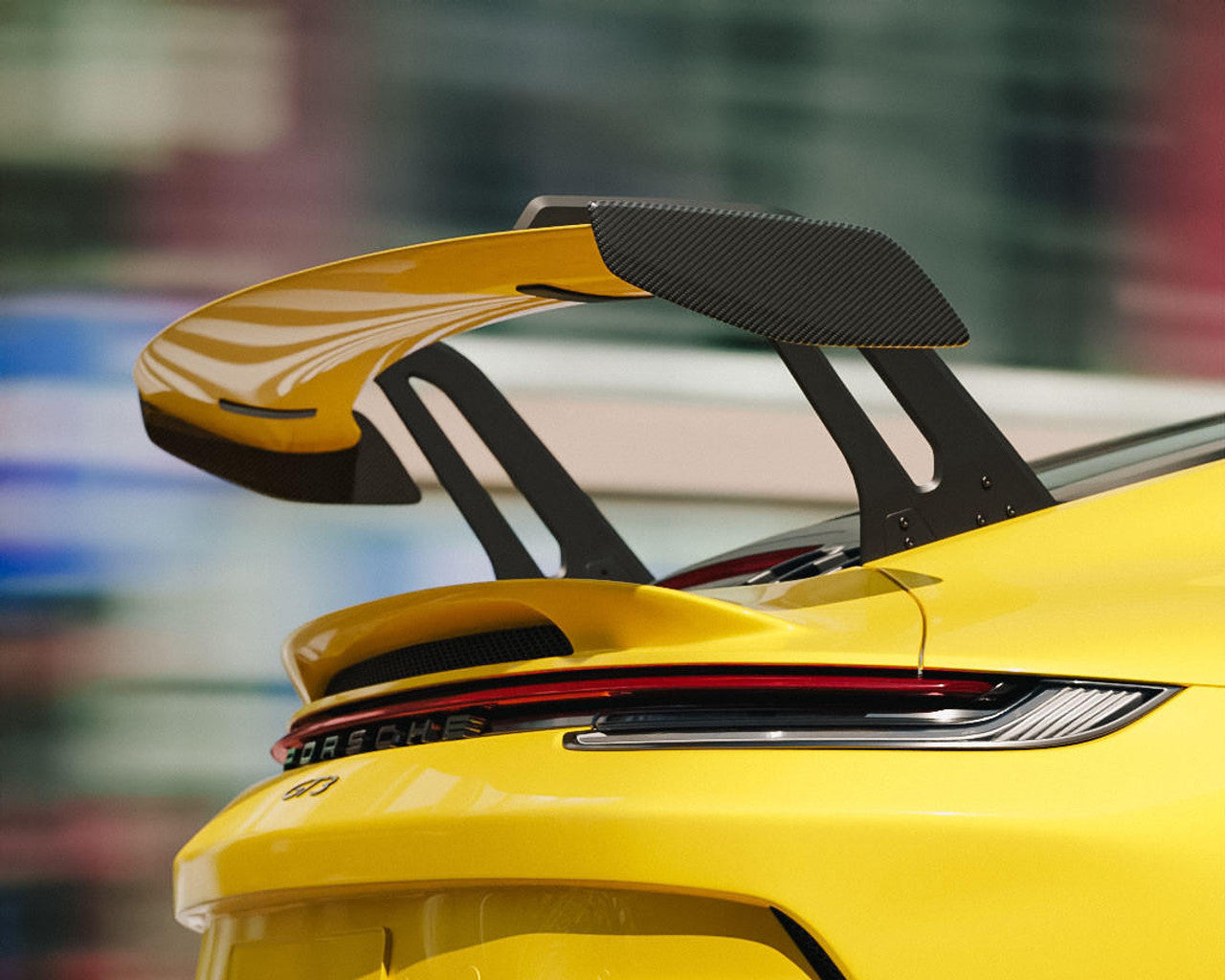 Fabspeed Porsche 992 GT3 Carbon Fiber Wing End Plates