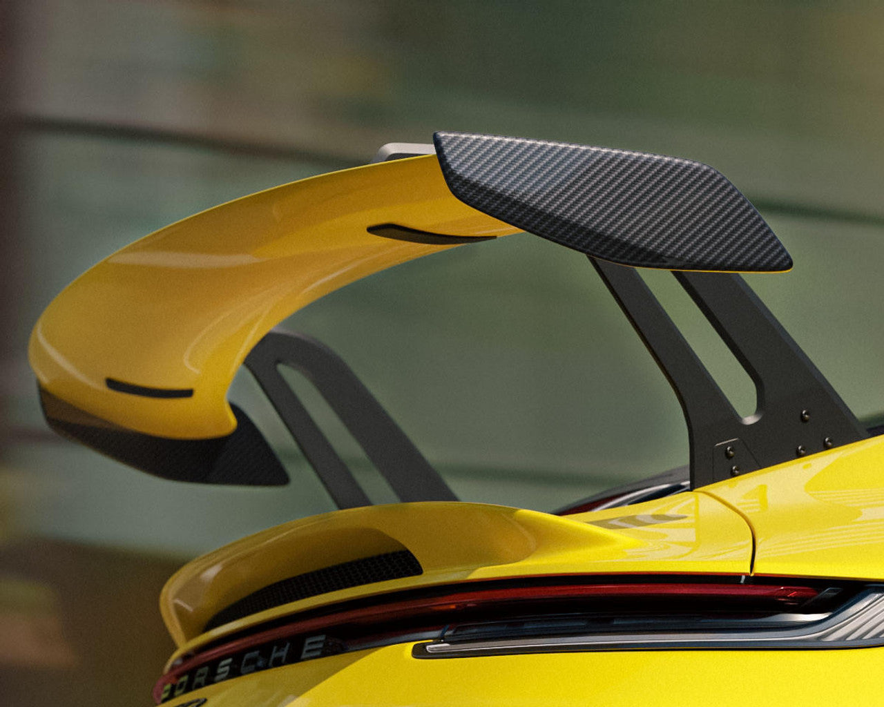 Fabspeed Porsche 992 GT3 Carbon Fiber Wing End Plates