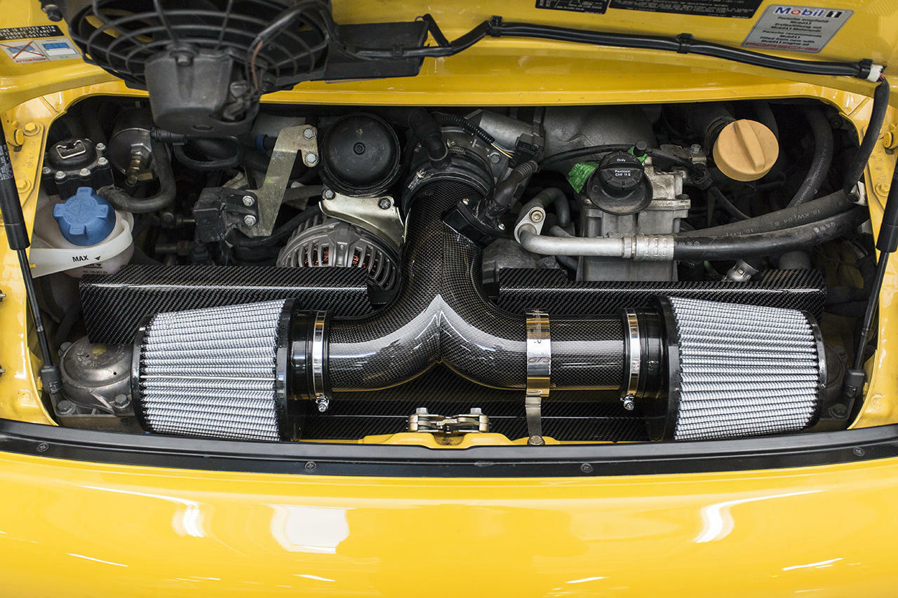 Fabspeed Porsche 996 GT3 Carbon Fiber Competition Air Intake (1999-2005)