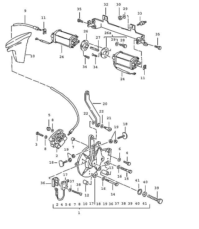 Porsche Microswitch 911 Cabrio (NEW)