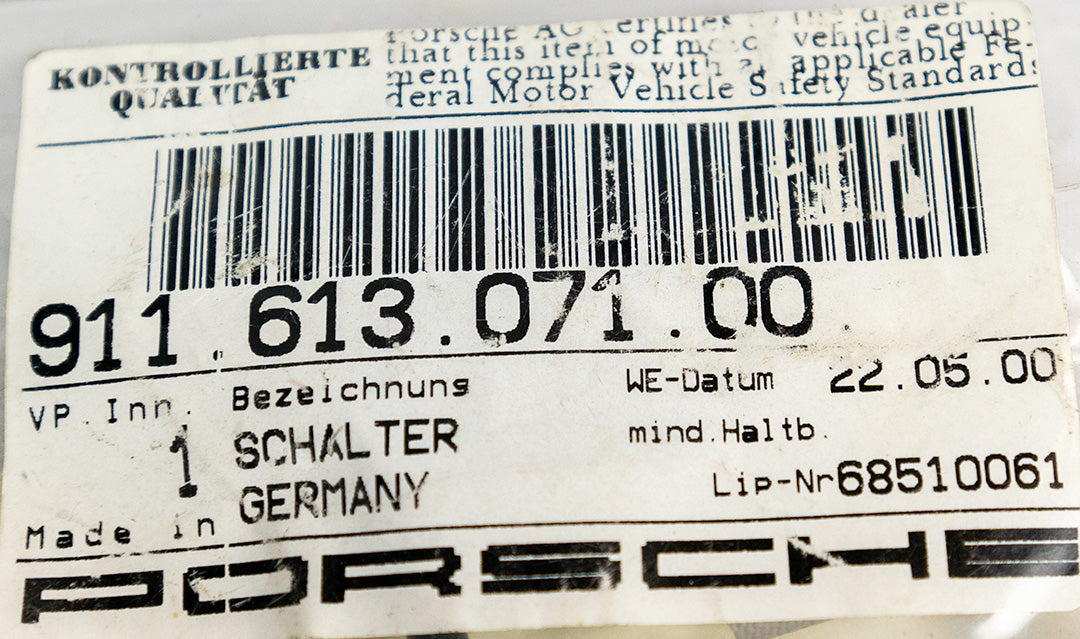 Porsche Microswitch 911 Cabrio (NEW)