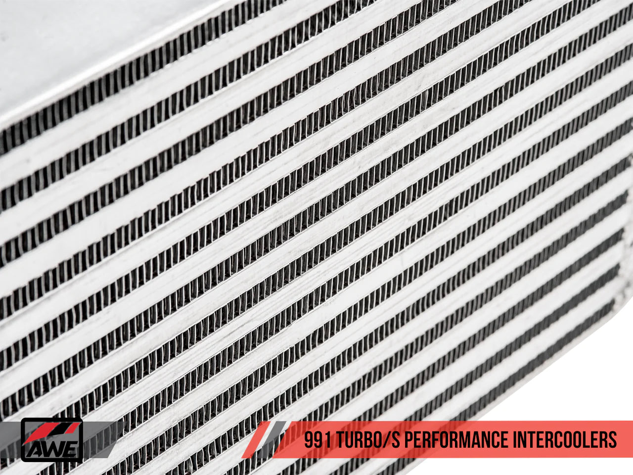 AWE Tuning Porsche 991 (991.1 & 991.2) Turbo/Turbo S Performance Intercooler Kit 4510-11050