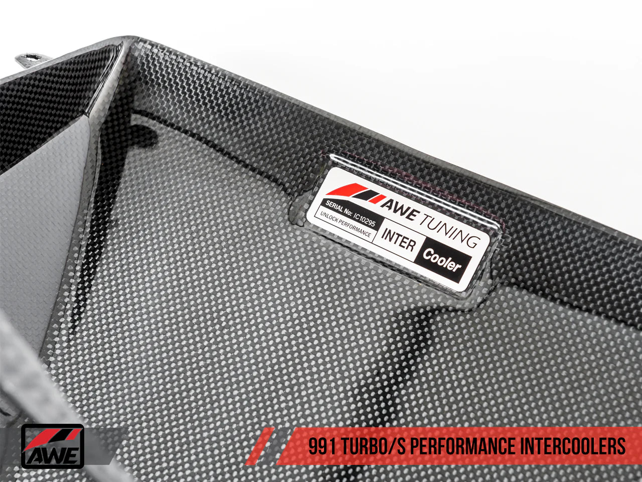 AWE Tuning Porsche 991 (991.1 & 991.2) Turbo/Turbo S Performance Intercooler Kit 4510-11050