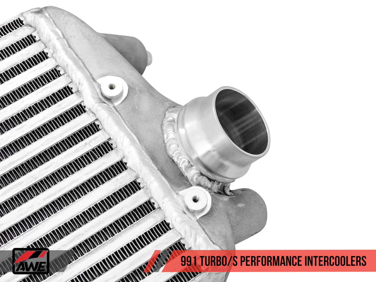 AWE Tuning Porsche 991 (991.1 & 991.2) Turbo/Turbo S Performance Intercooler Kit 4510-11050